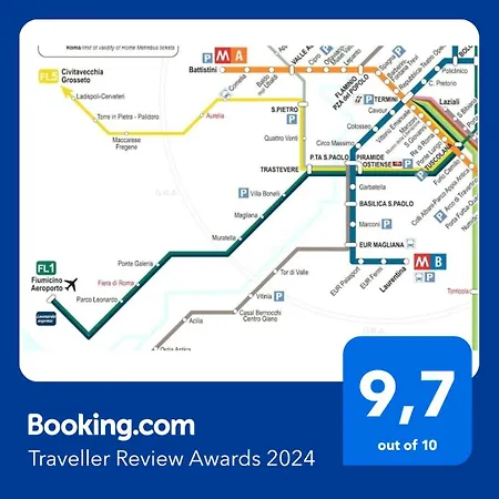 Lele House - Intero Aeroporto Di - Nuova Fiera Di Roma פיומיצ'ינו